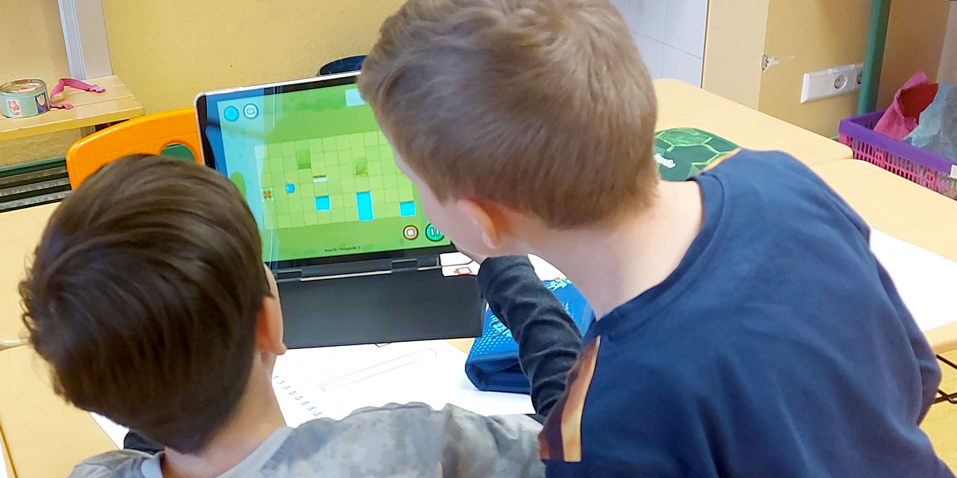 Robotik-Projekttag in der Grundschule