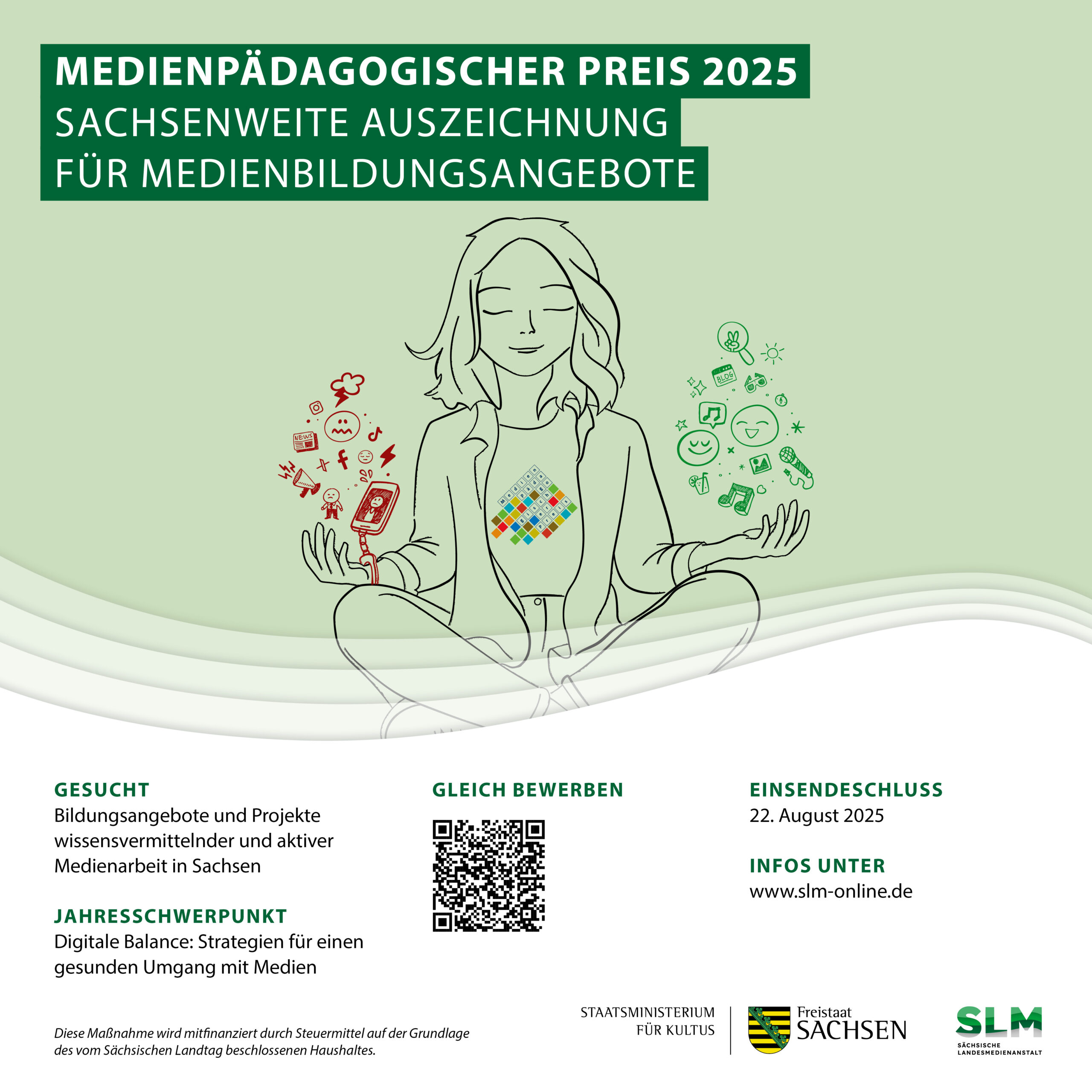 Plaket Medienpädagogischer Preis 2025