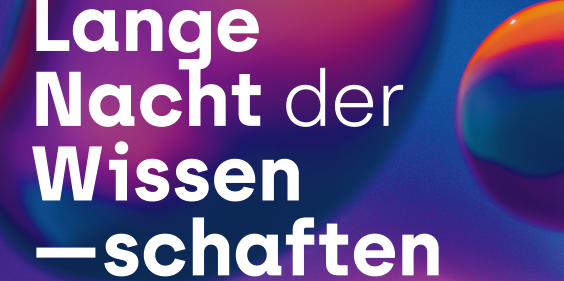 Poster lange Nacht der Wissenschaften
