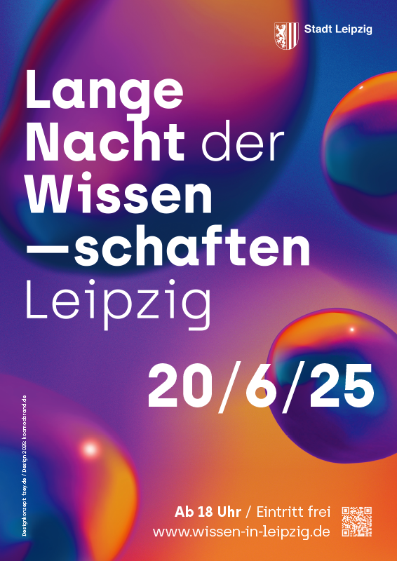 Poster lange Nacht der Wissenschaften